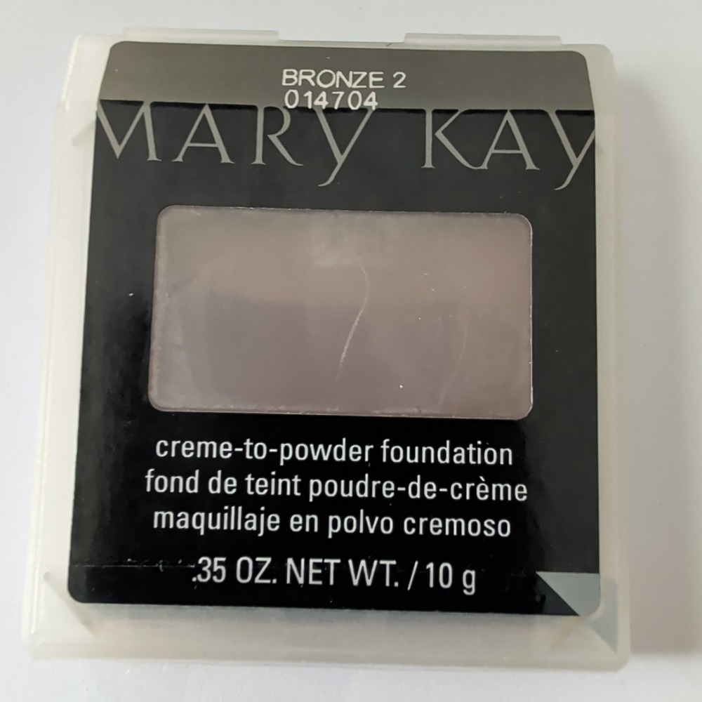 Mary Kay Creme-to-Powder Foundation Bronze 2 014704 Refill .35 oz 10g NEW